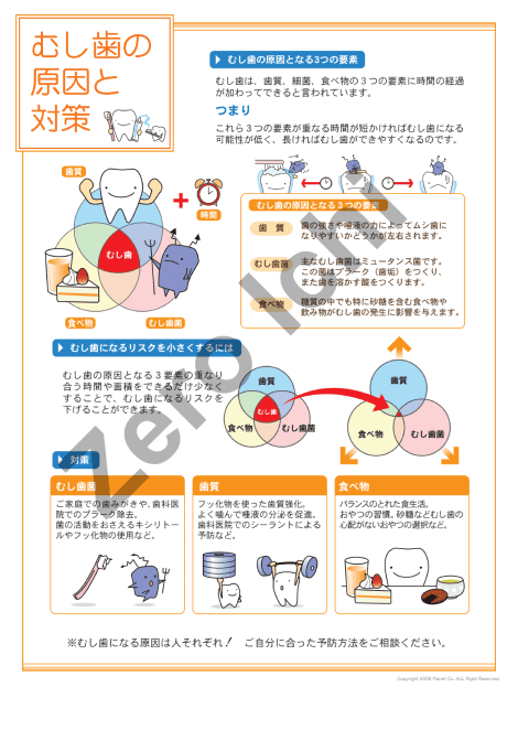 チラシデザイン例